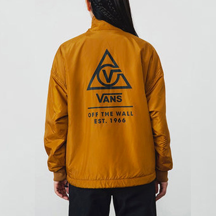 Vans Faux Sherpa Jacket Reversible Coat 'Brown Beige' VN0A4UTM1M7 - 4