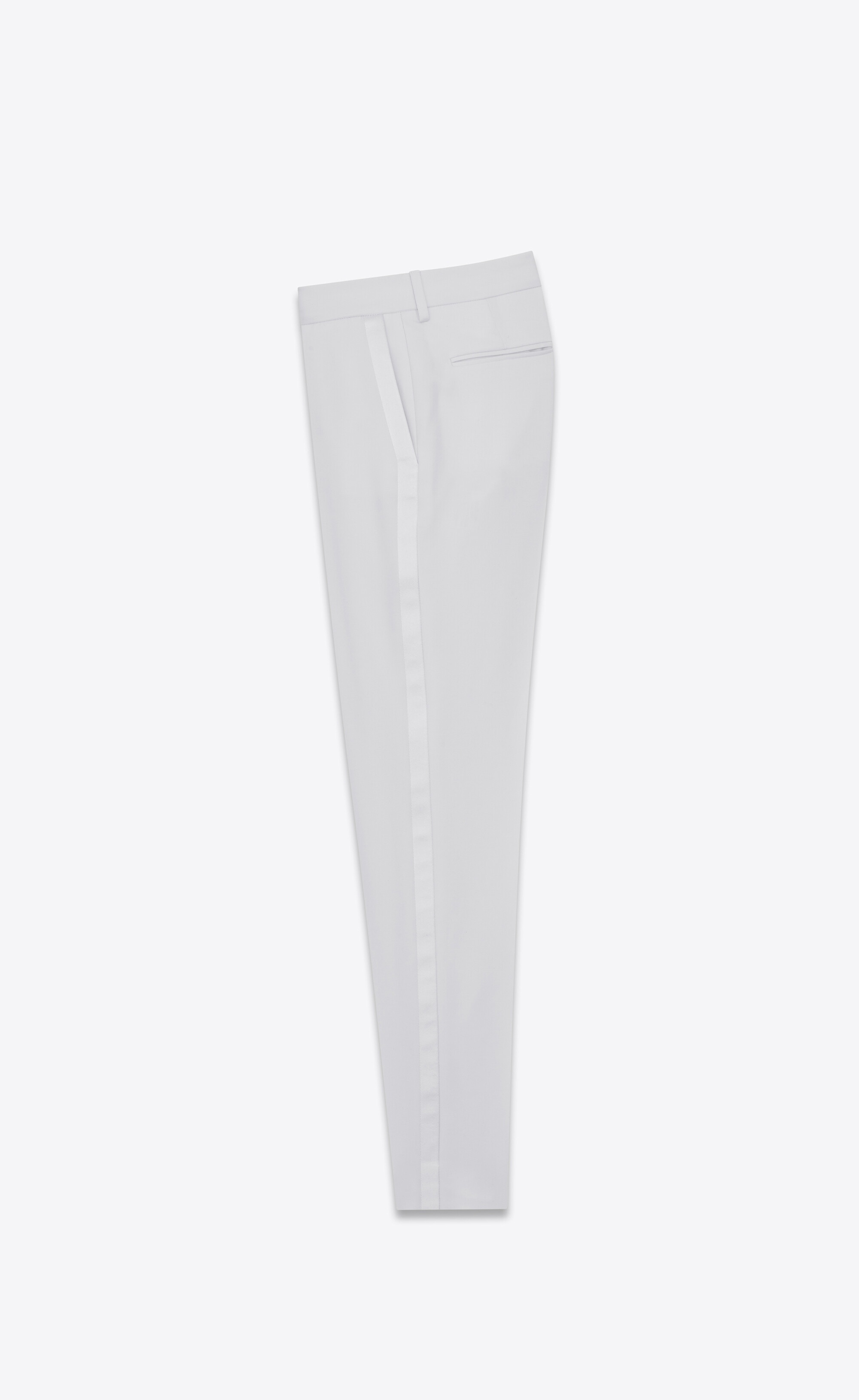 tuxedo pants in grain de poudre saint laurent - 2