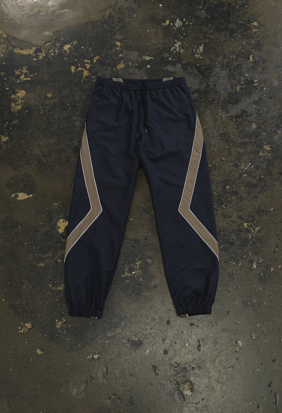 PANELED NYLON PANTS - 1