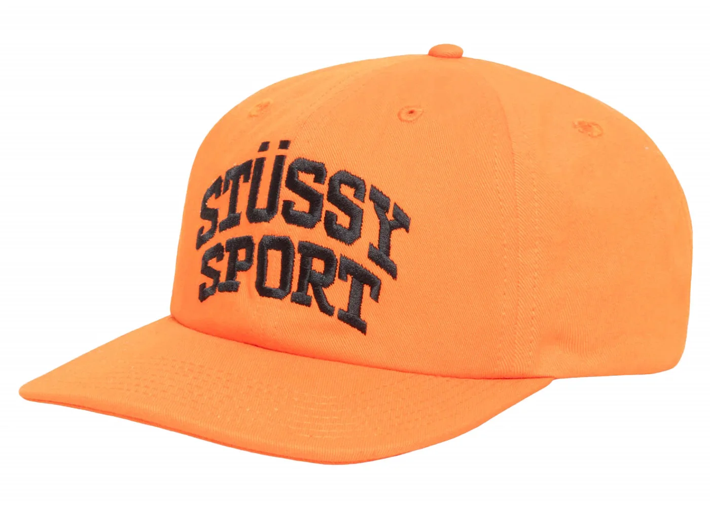 Stussy Mid Depth Sport Snapback Orange - 1