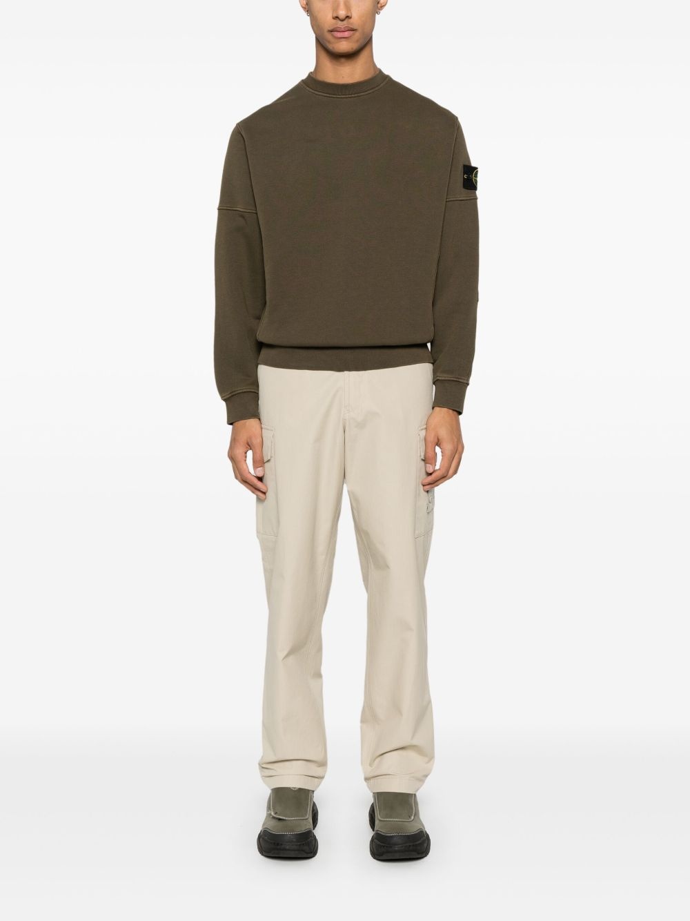 Compass-badge sweatshirt - 2