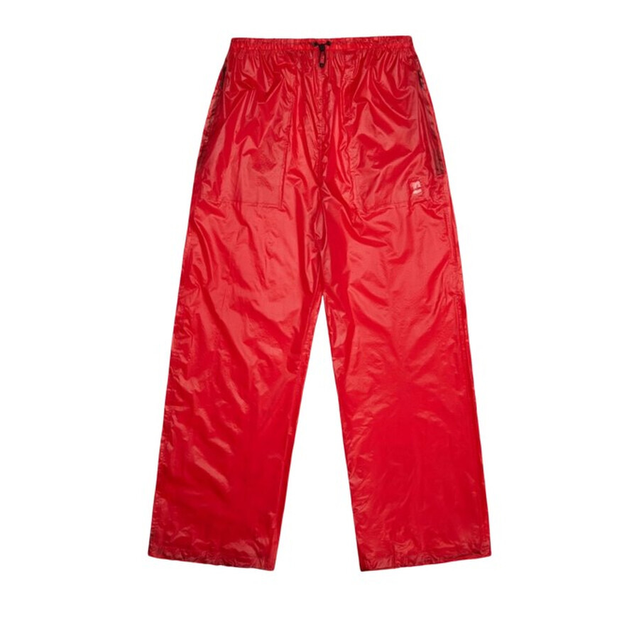 Rains Men's Red Norton Wide Leg Pants - 5