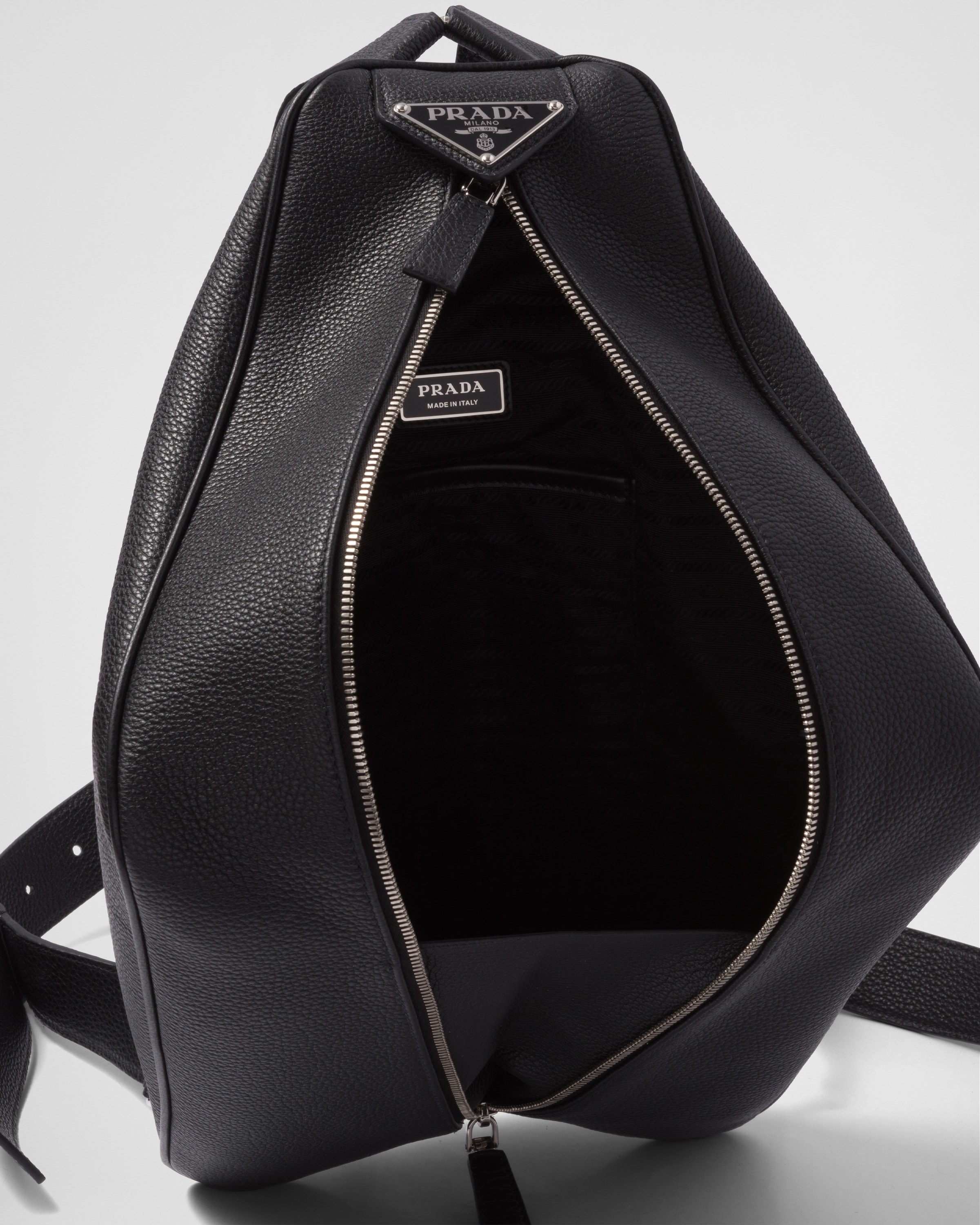 Leather backpack - 5
