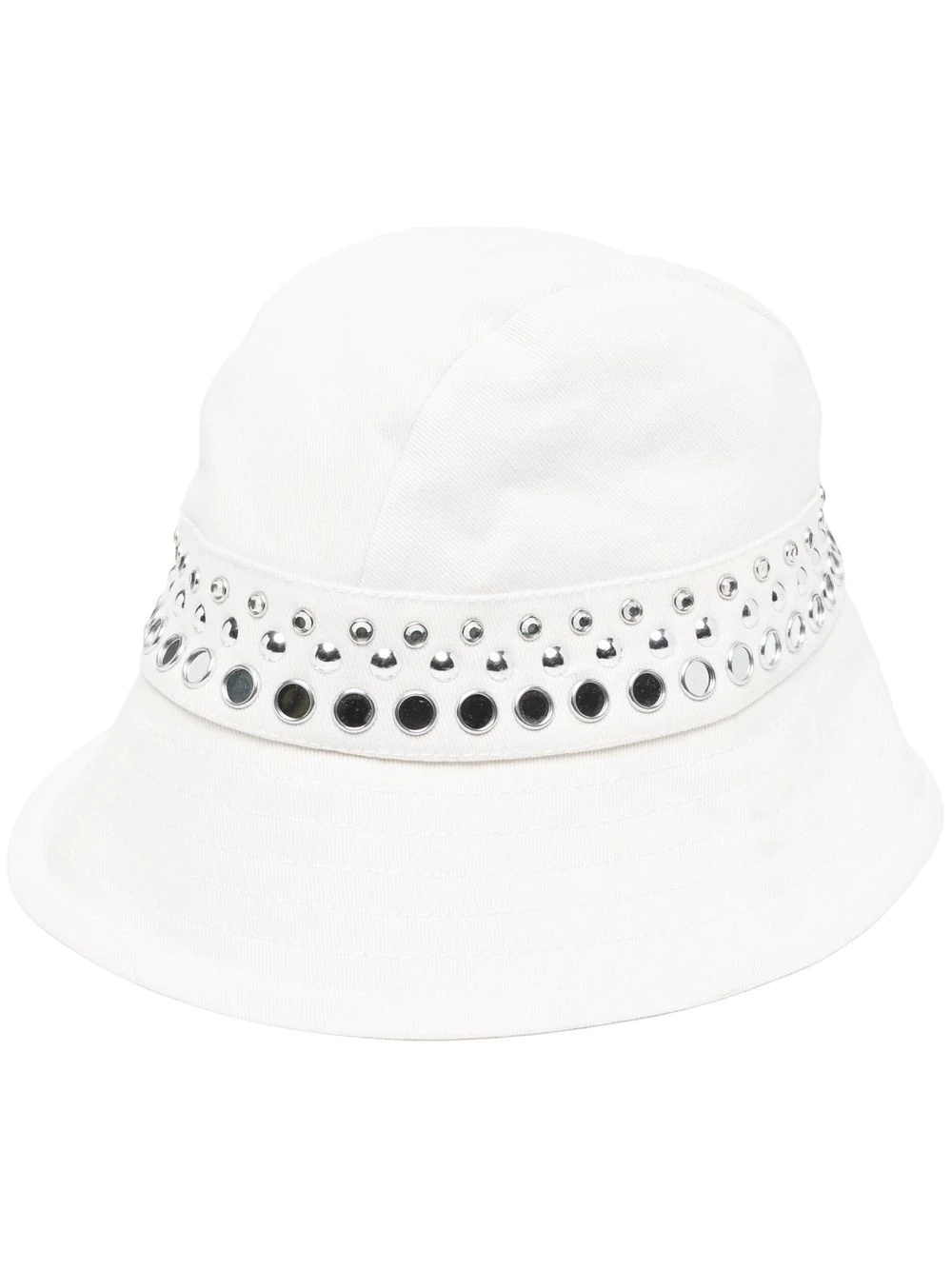 stud-embellished bucket hat - 1