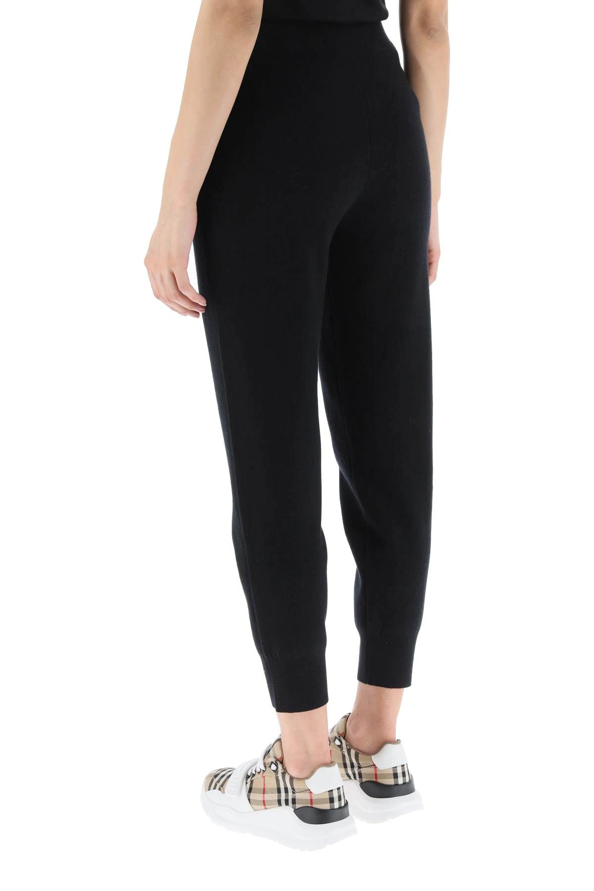 CASHMERE BLEND JOGGING PANTS - 4