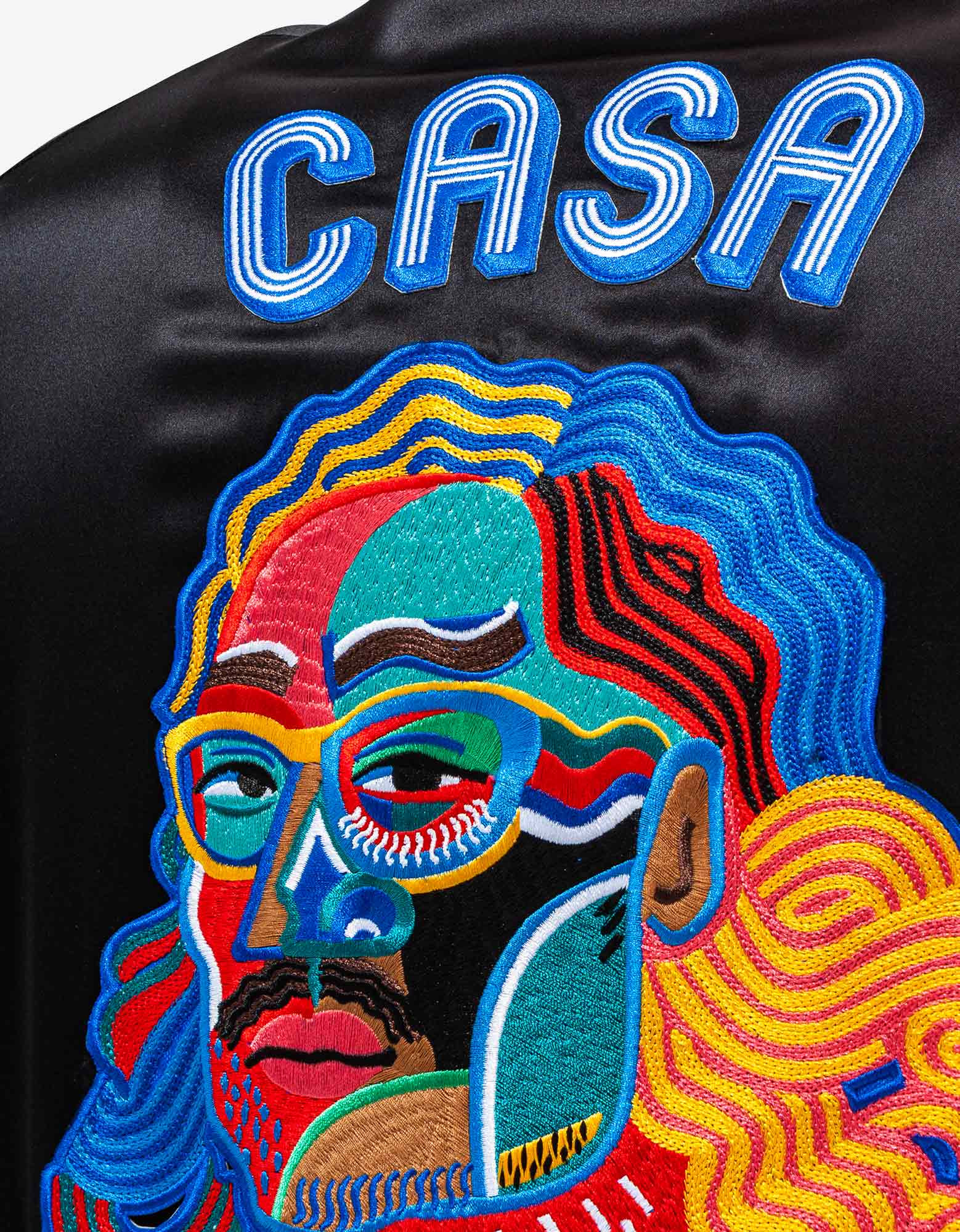 Casablanca Black Masao San Souvenir Jacket - 5