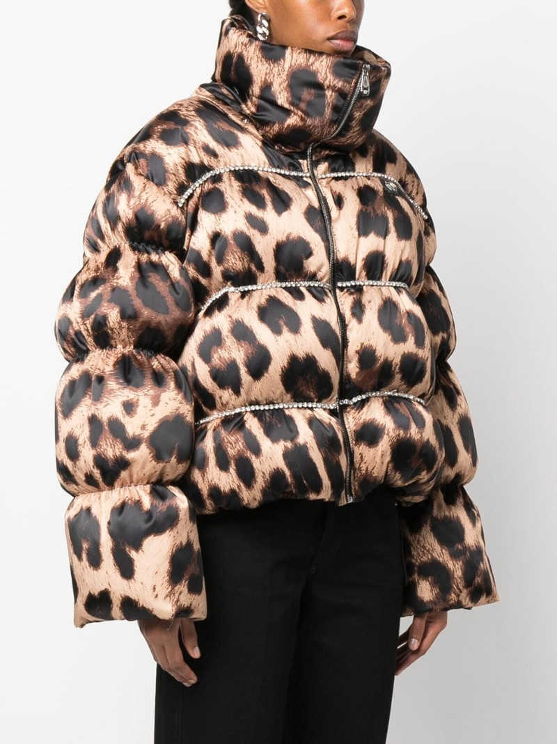 leopard-print puffer jacket 3
