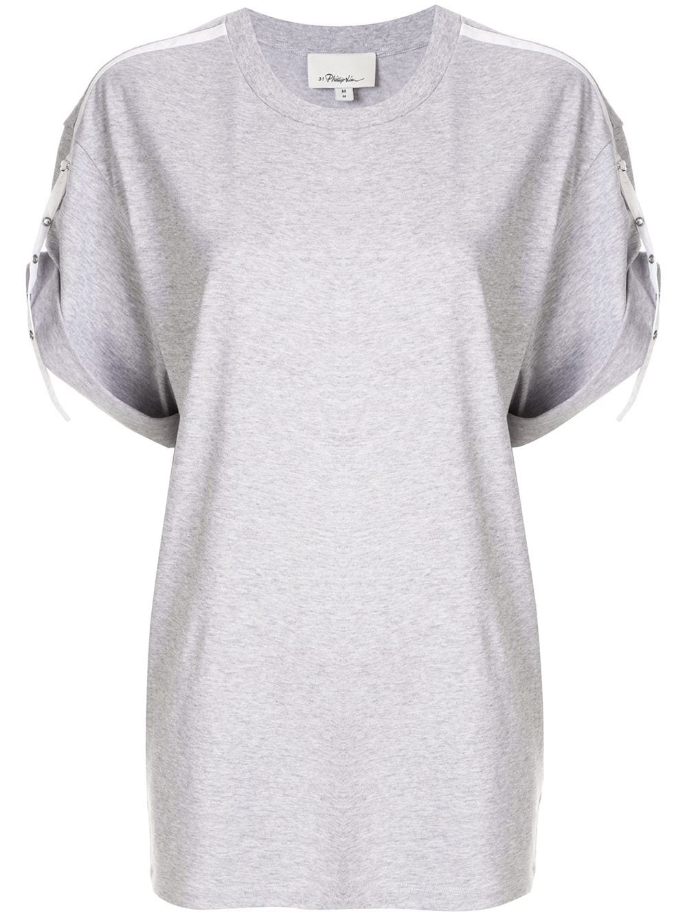 Oversized T-Shirt With Tabs - 1