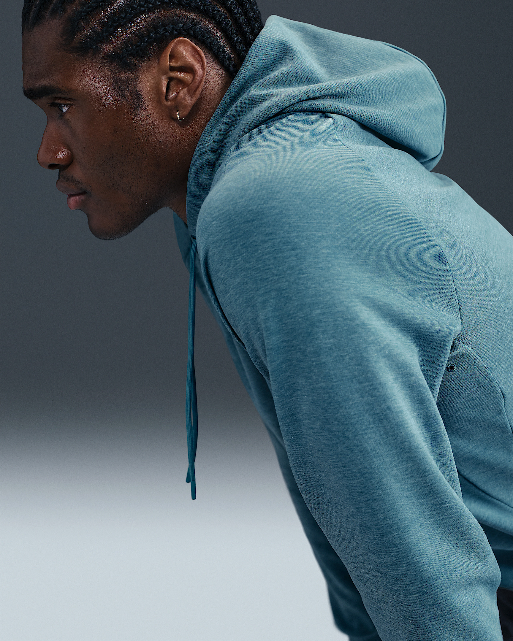 Nike Primary Fleece Men's Dri-FIT UV Pullover Performance Hoodie - 6