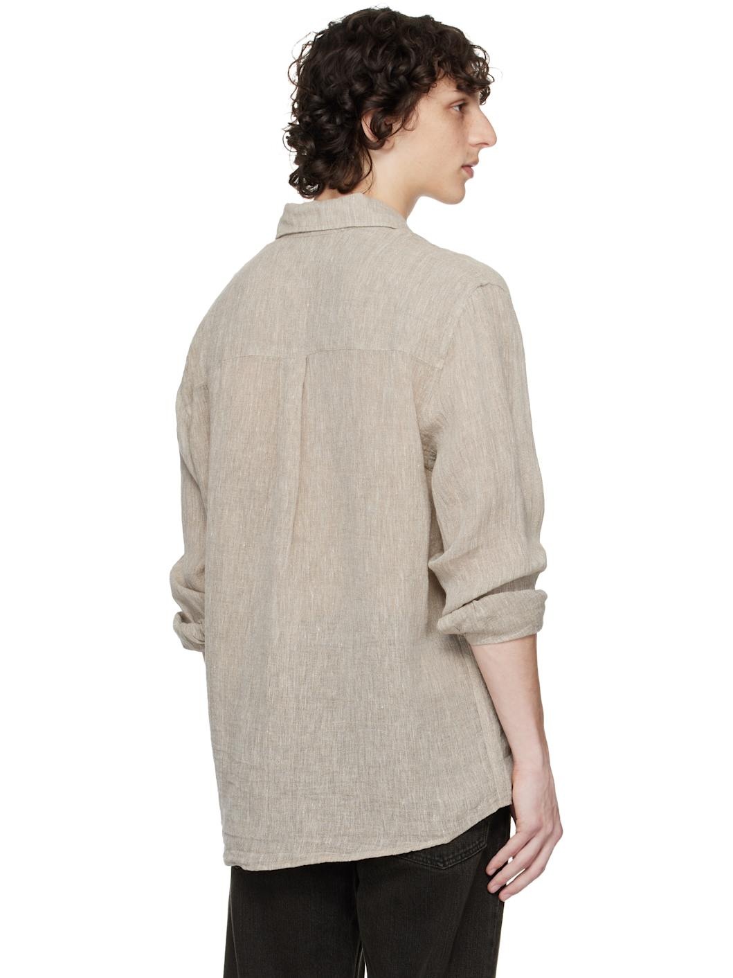 Beige Above Shirt - 3