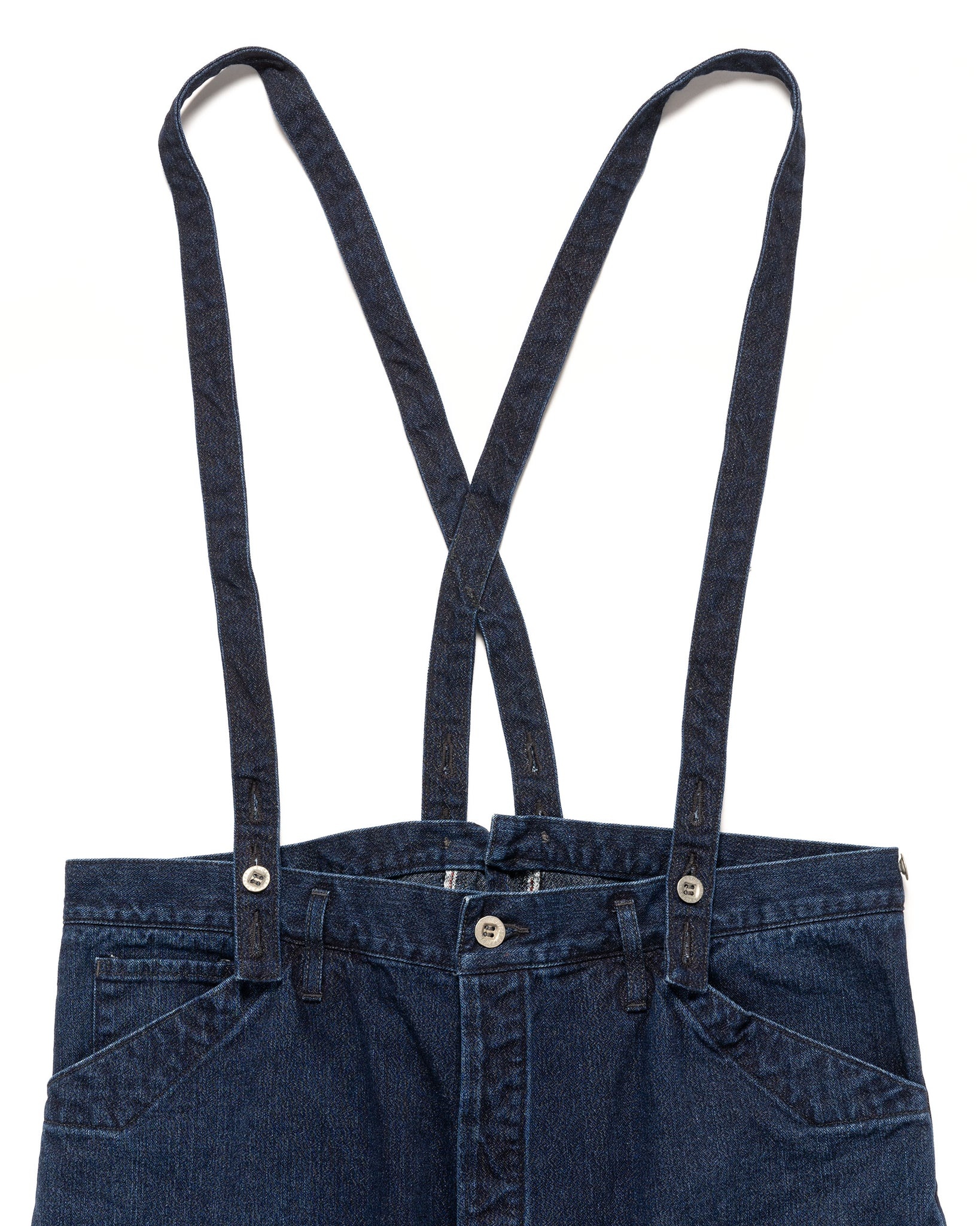 Visvim VISVIM 23SS KAFKA BRACES PANTS DMGD size3 Navy | Grailed