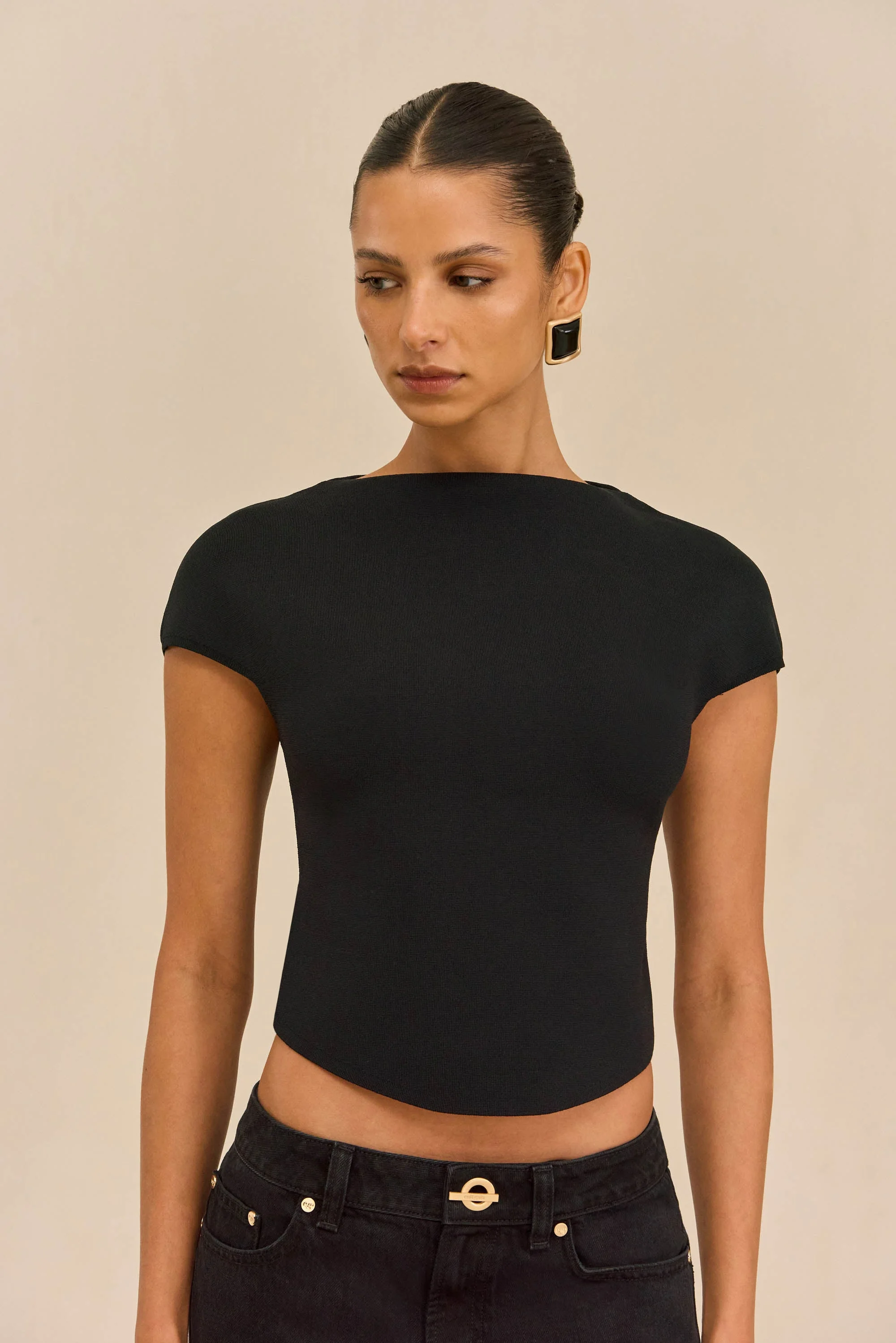 VIRGINIANA KNIT TOP - 1