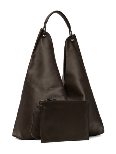 The Row Brown Bindle 3 Tote outlook