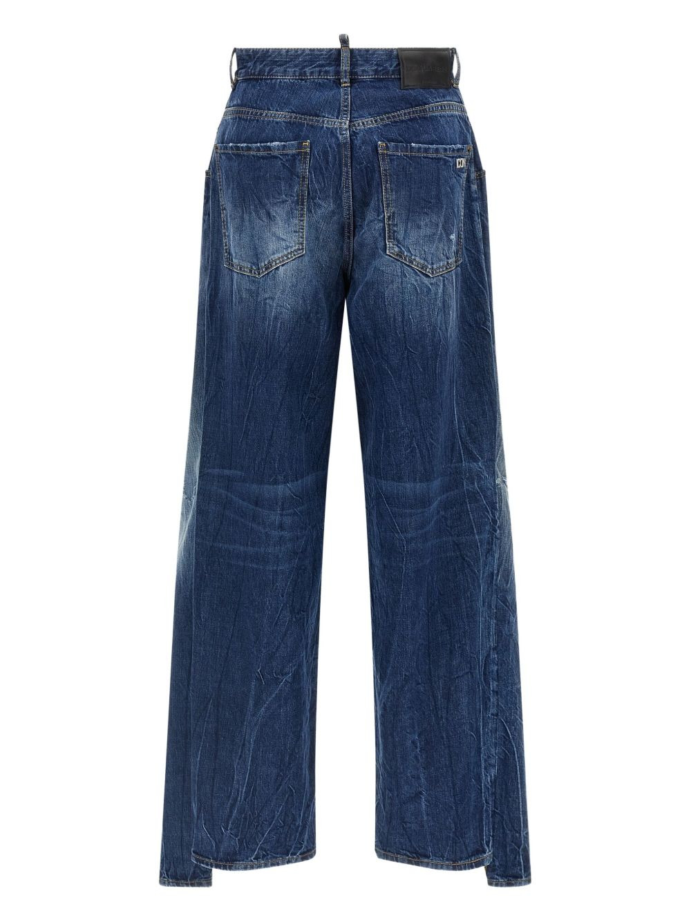 x Better Double Wrap stonewash jeans - 2