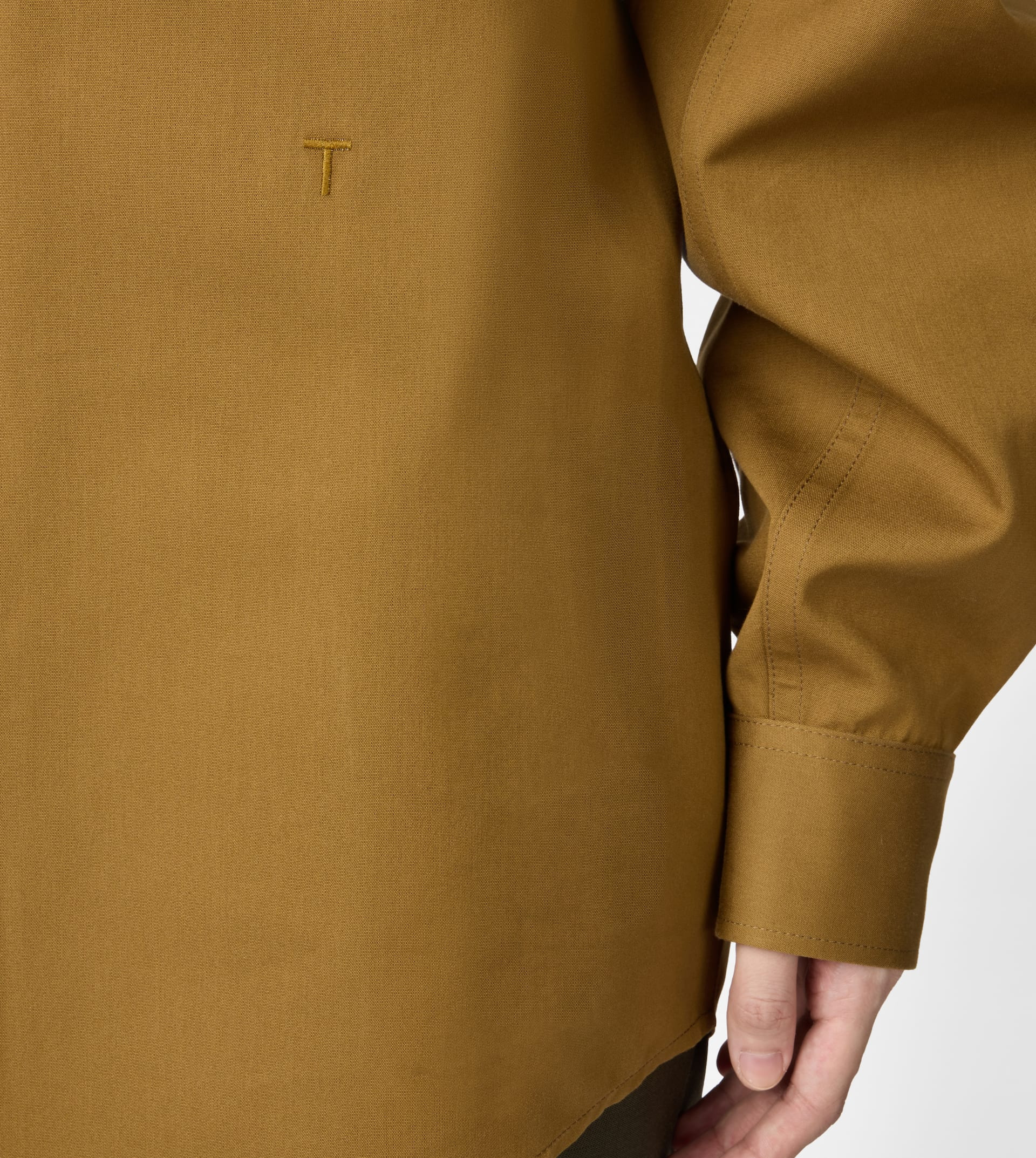 SHIRT IN POPLIN - GREEN - 7