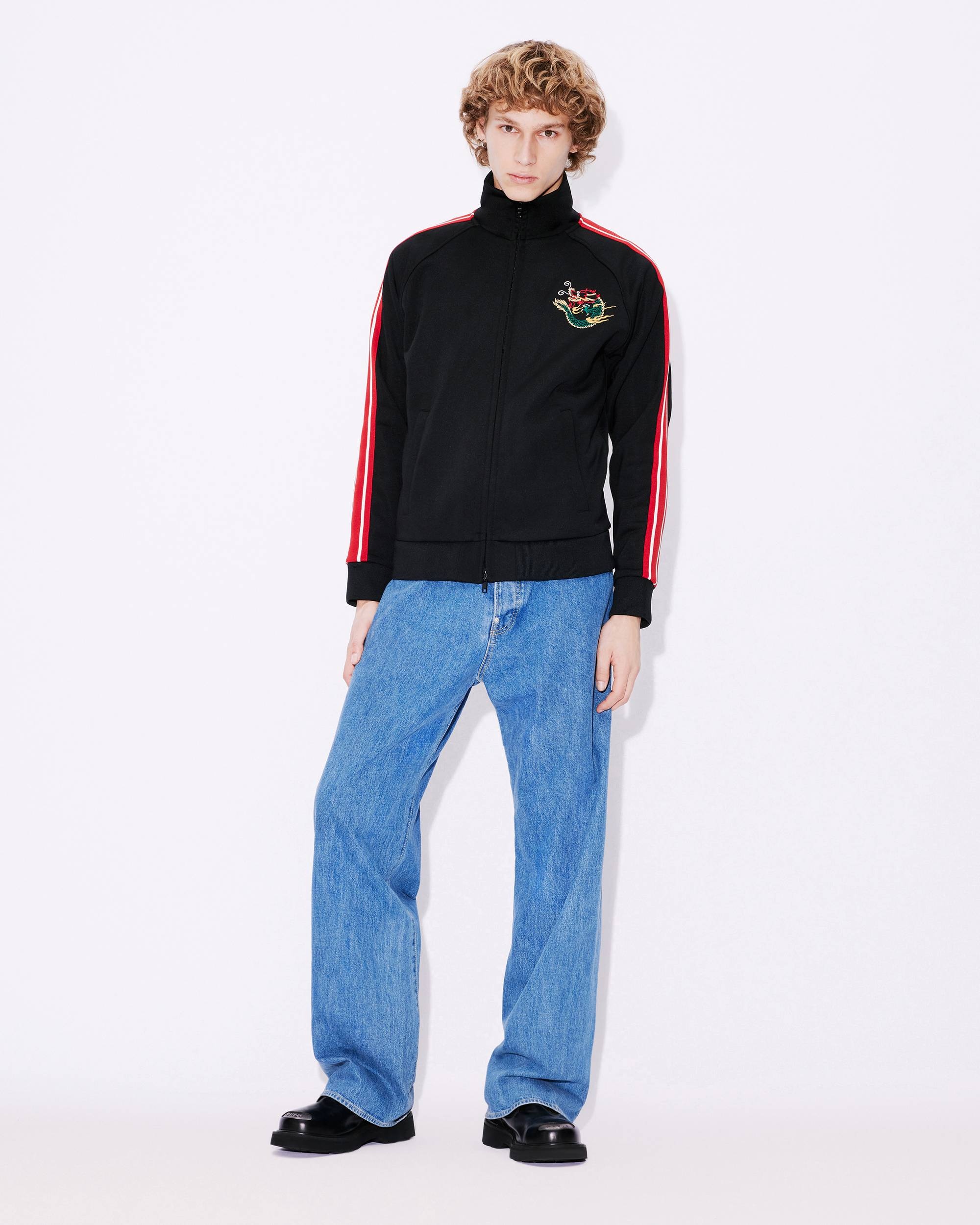 まめ◡̈︎* KENZO 'Year of the Dragon' shirt jacket | REVERSIBLE