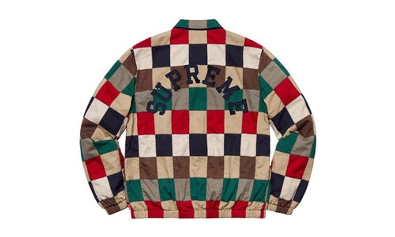 Supreme Supreme Patchwork Harrington Jacket 'Multicolor' SUP-SS19-073 outlook