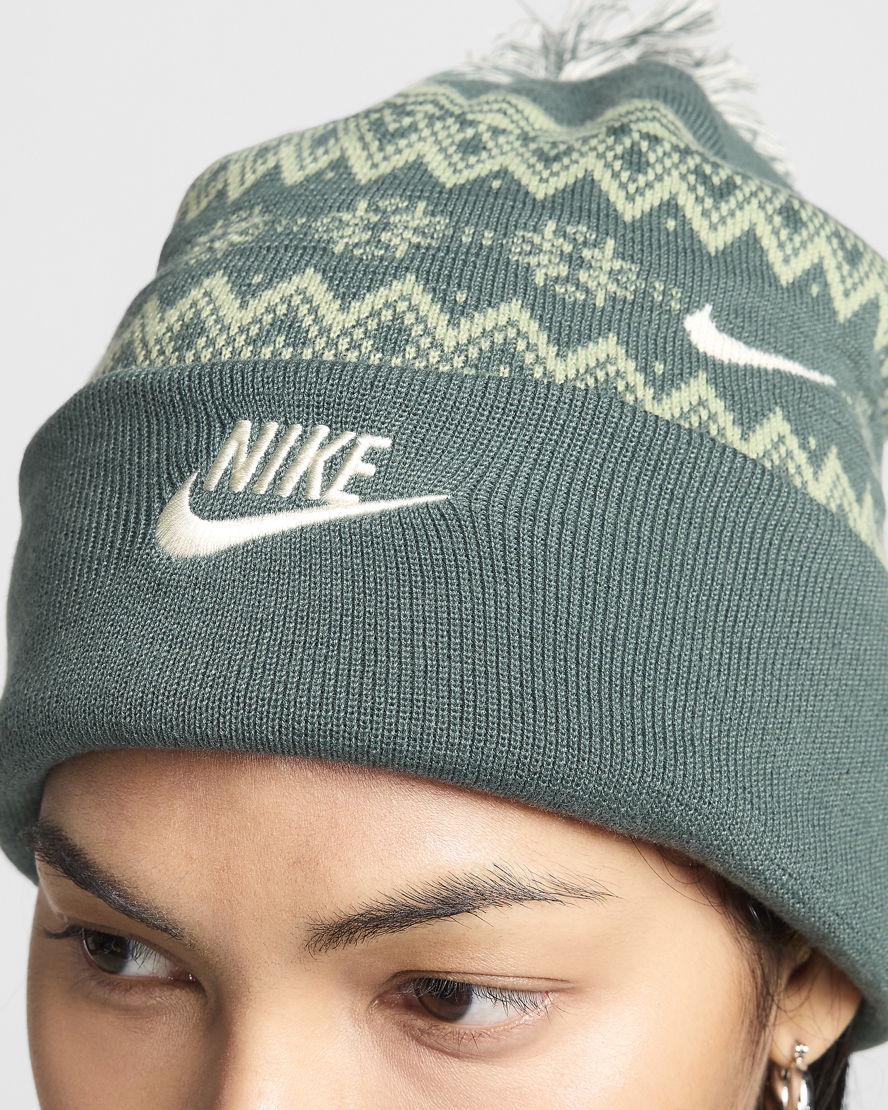 Nike Peak Fair Isle Beanie - 4