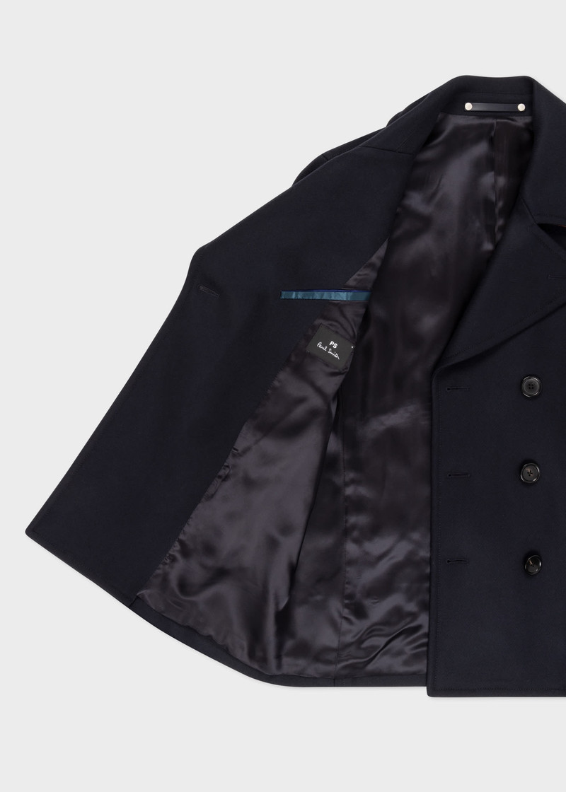 Wool-Cashmere Pea Coat 4