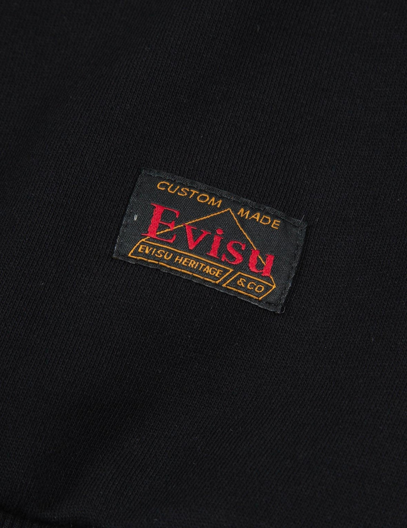 BRAND MOTTO PRINT HOODED SWEATSHIRT 10