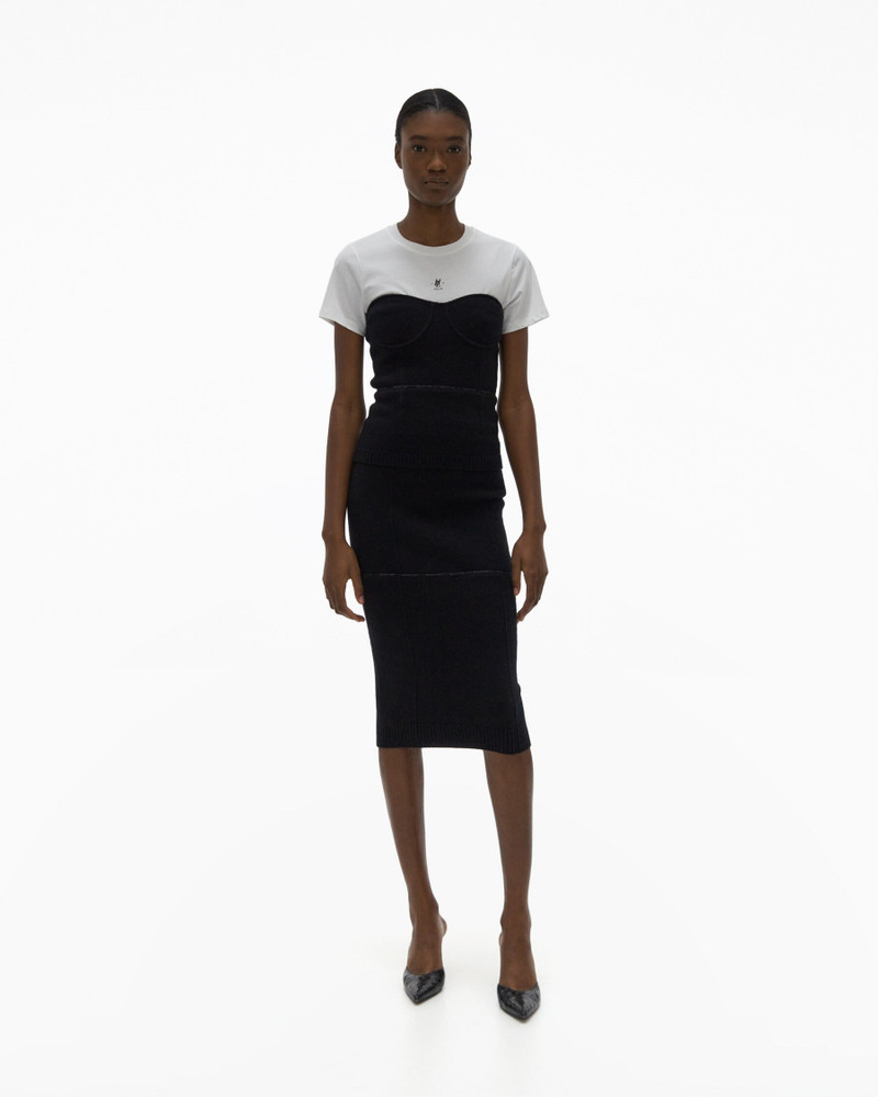 Helmut Lang BODY-MAPPING SKIRT outlook