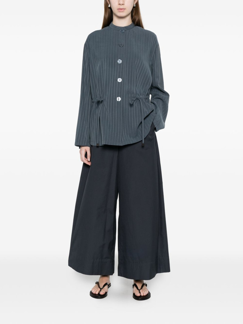 Max Mara drawstring-fastening wide-leg trousers outlook
