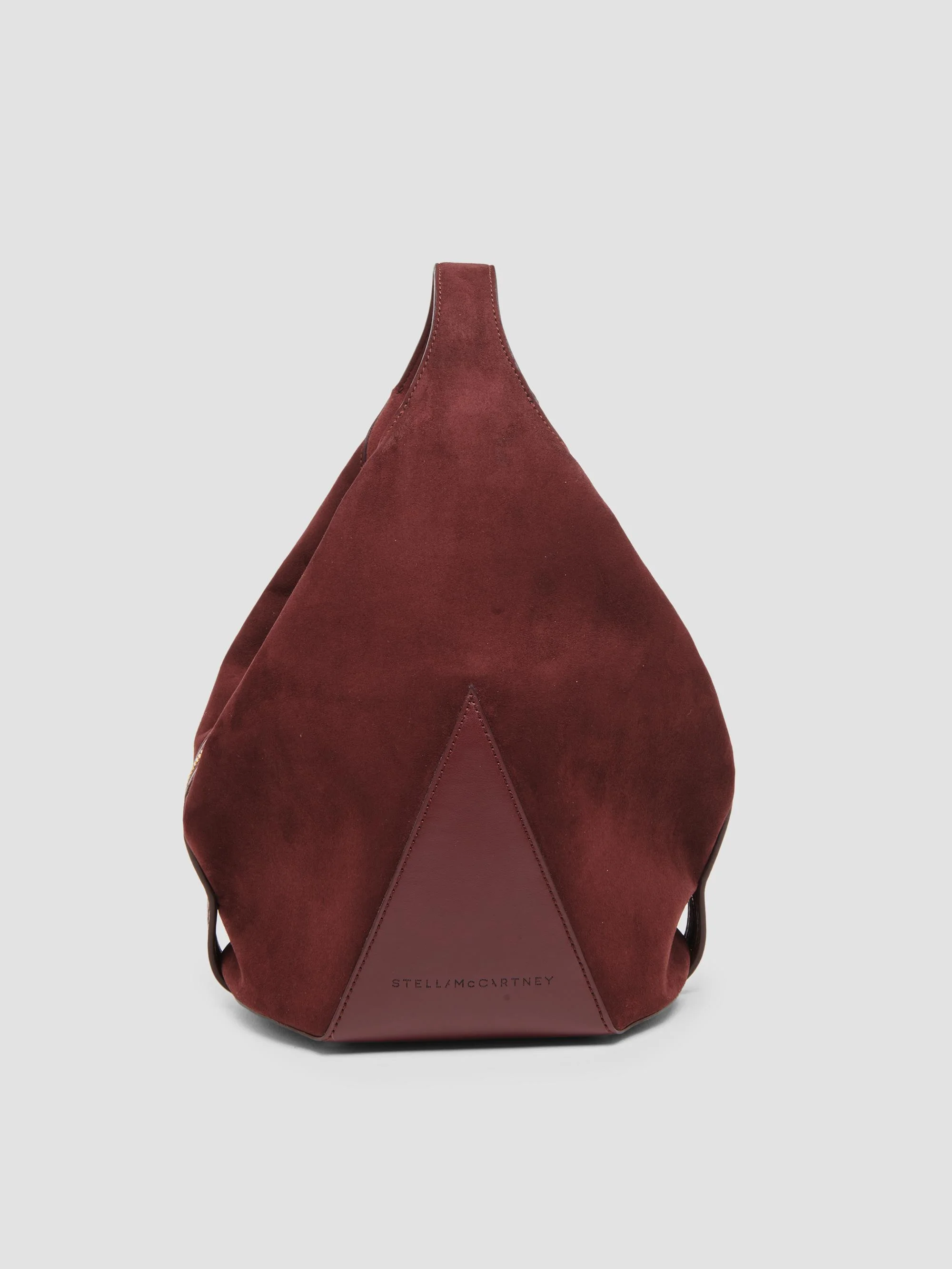 Women's Appaloosa Small Vegan Suede Bucket Bag - Burgundy - 1