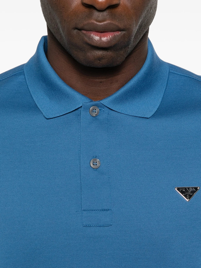 Prada Prada Triangle-logo Polo Shirt outlook