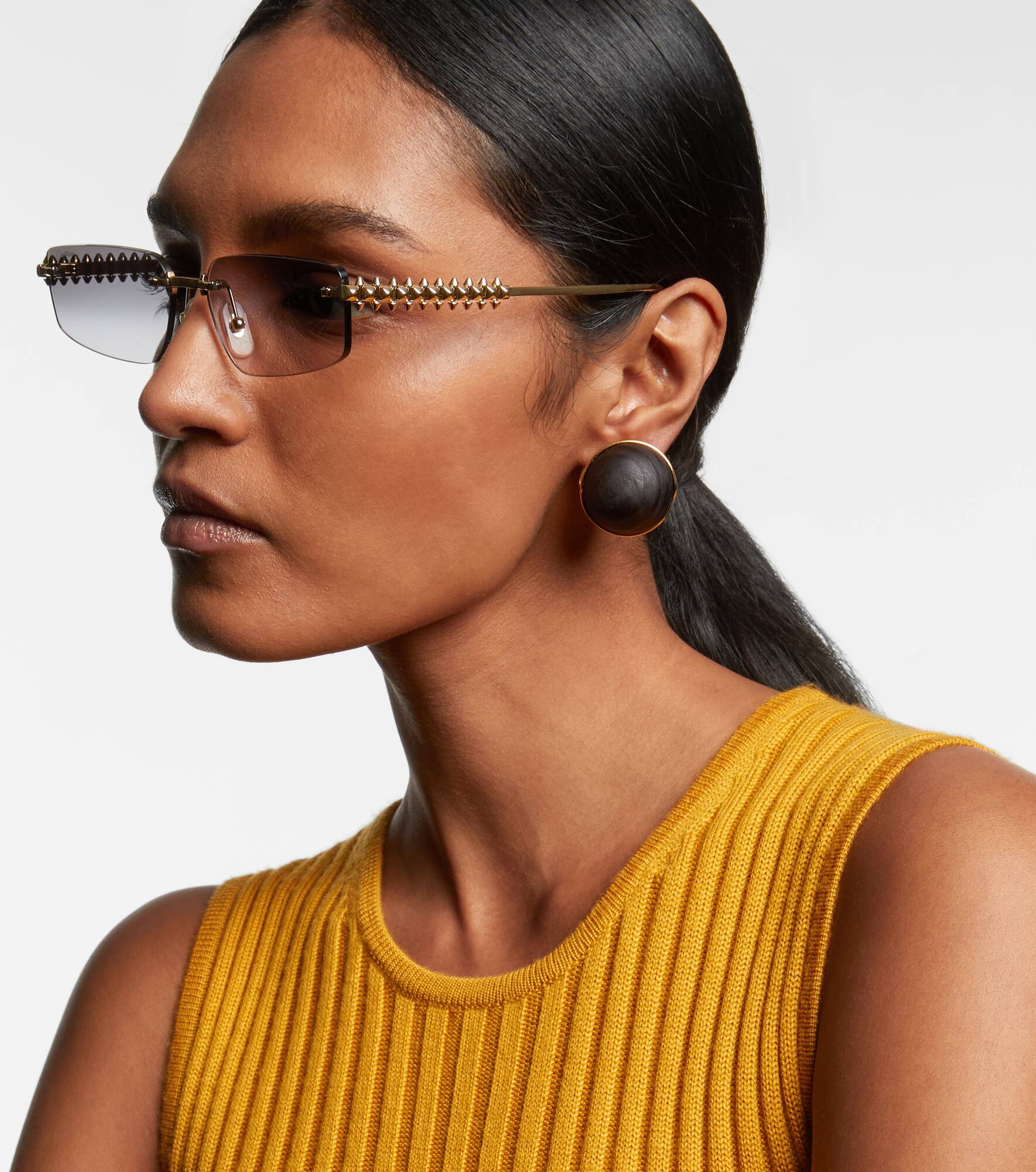 Clash De Cartier rectangular sunglasses - 6