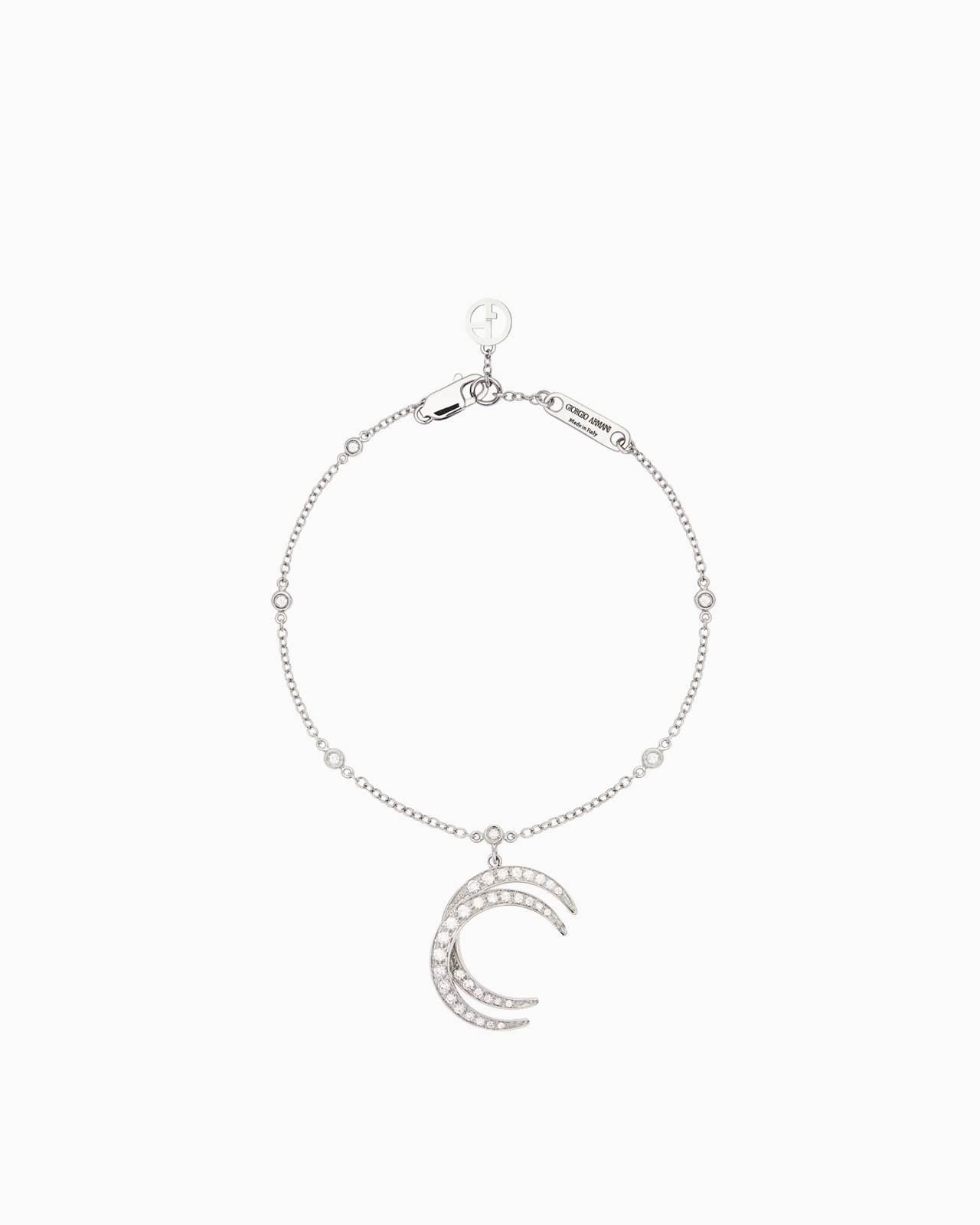 18K WHITE-GOLD, DIAMOND FIRMAMENTO BRACELET - 1