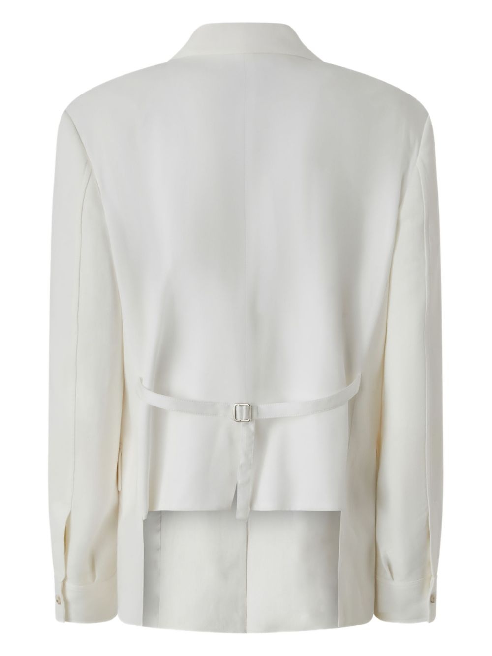 cut-out rear blazer - 2