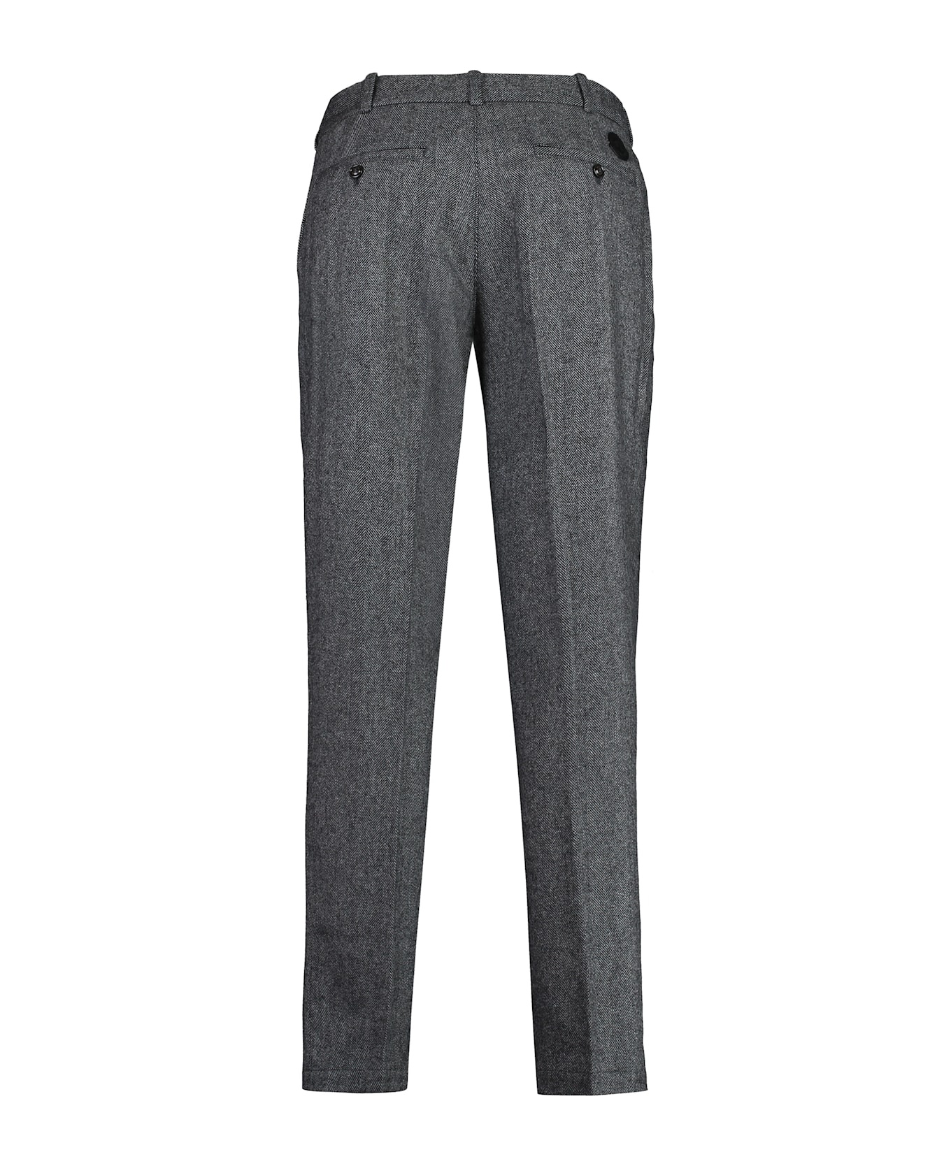 Wool Blend Trousers - 2