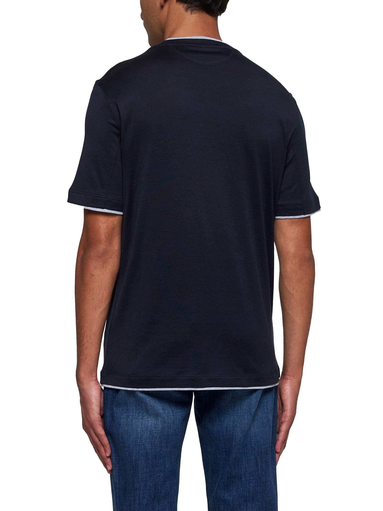 Silk and cotton t-shirt - 3