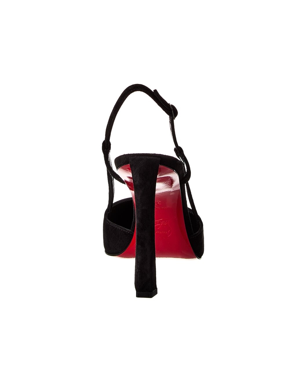 Christian Louboutin Condoroline 100 Suede Slingback Pump - 3