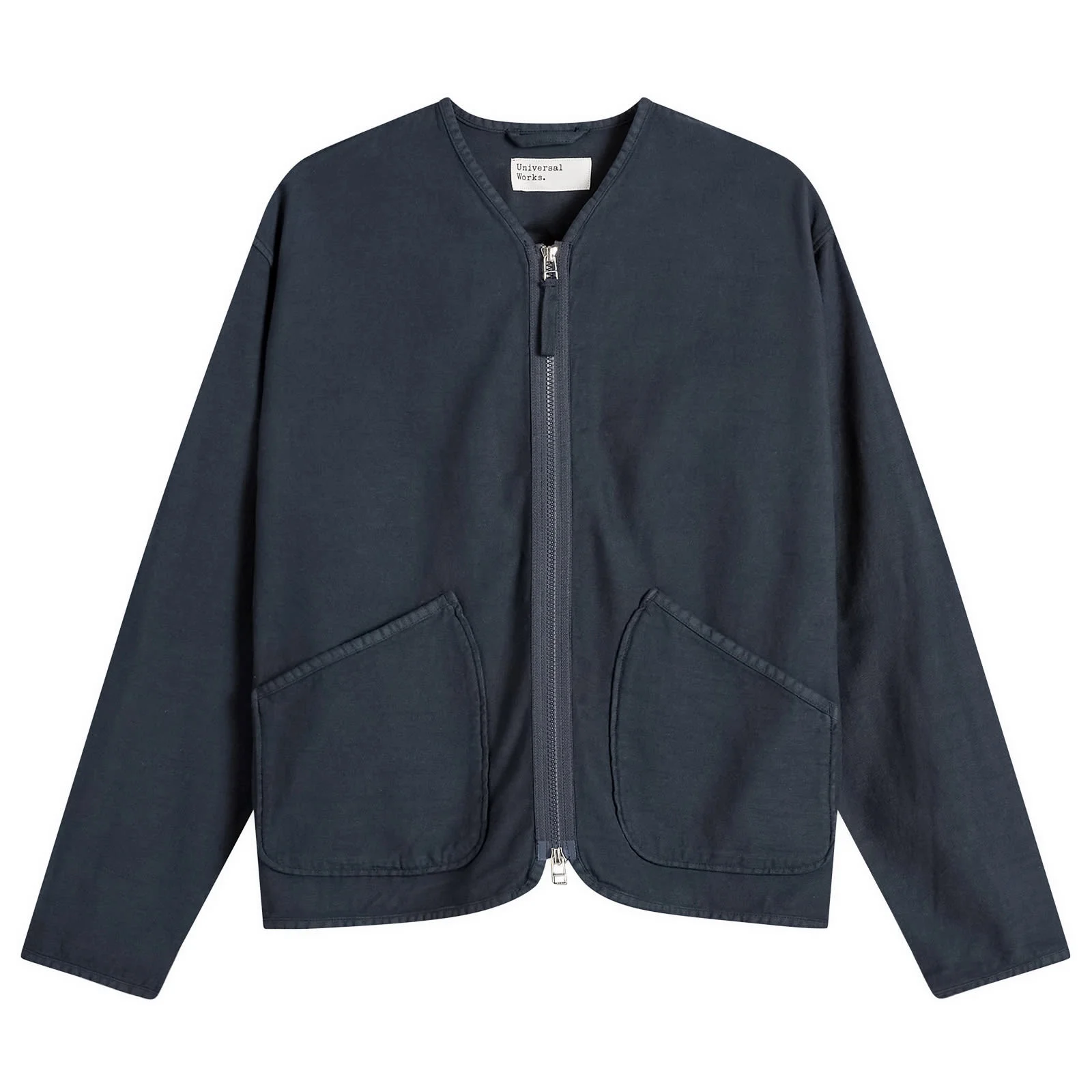 Universal Works Slub Sateen Zip Liner Jacket - 1