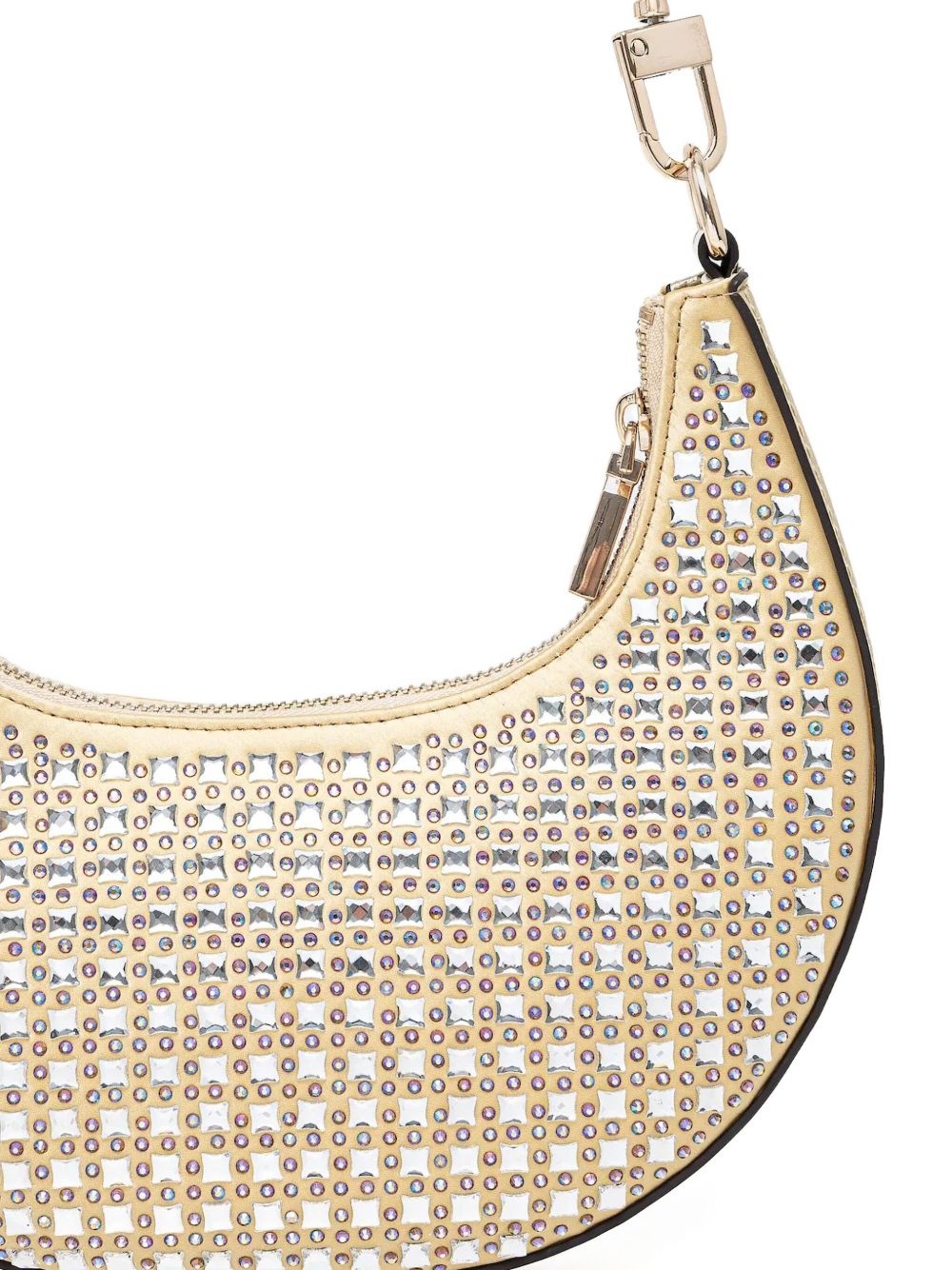 rhinestone-embellished tote bag - 3