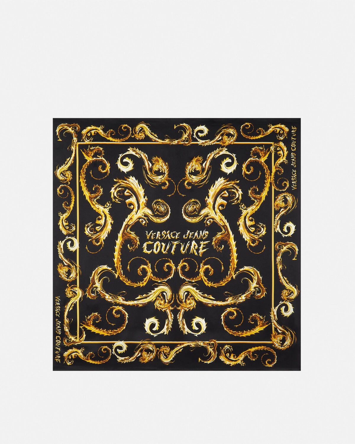 Chromo Couture Silk Foulard 90 cm - 1