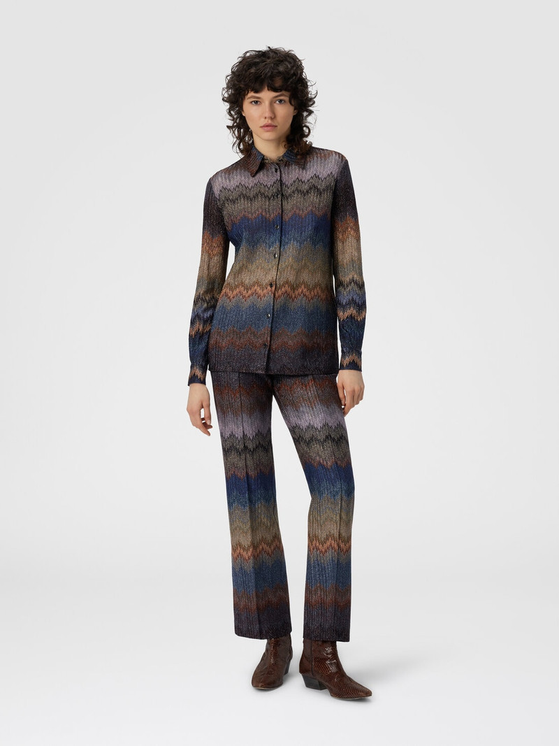 Missoni Viscose Shirt with Snake Pattern outlook