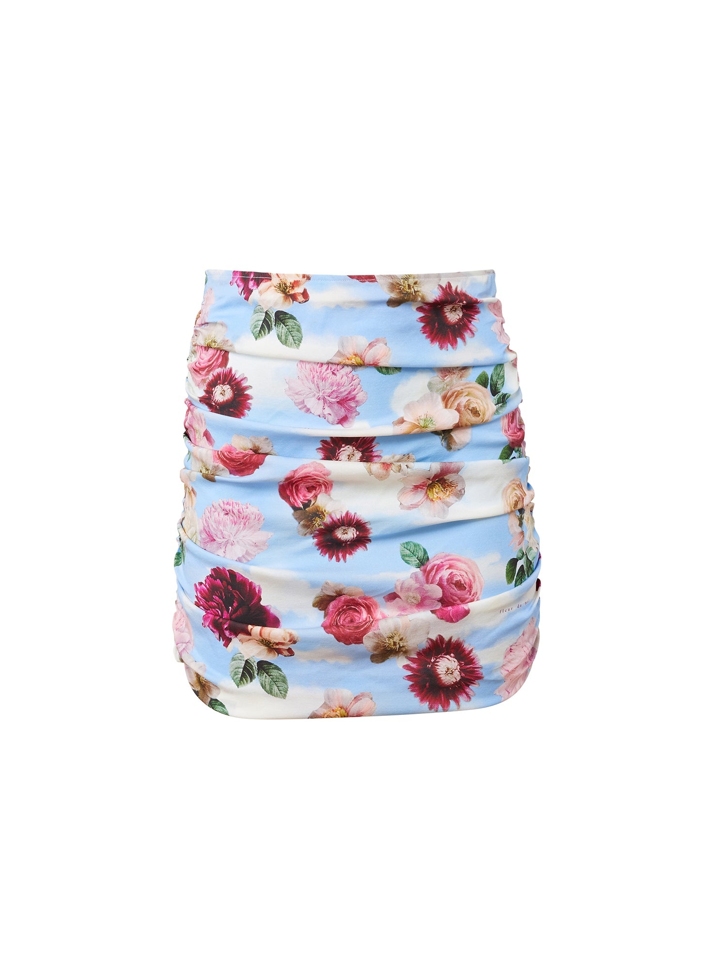 Georgette Ruched Skirt - 3
