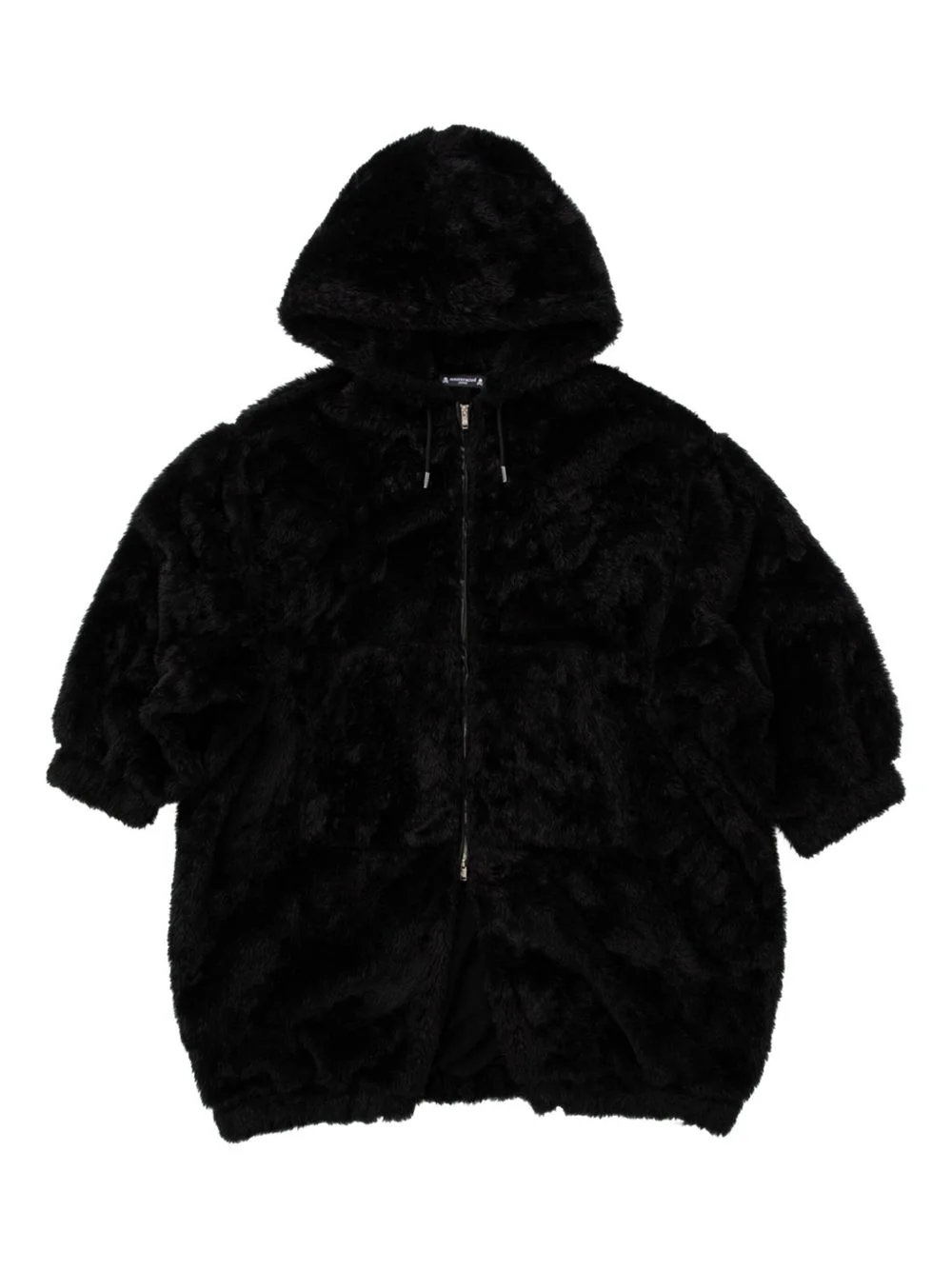 skull-embellished zip-up hoodie - 1