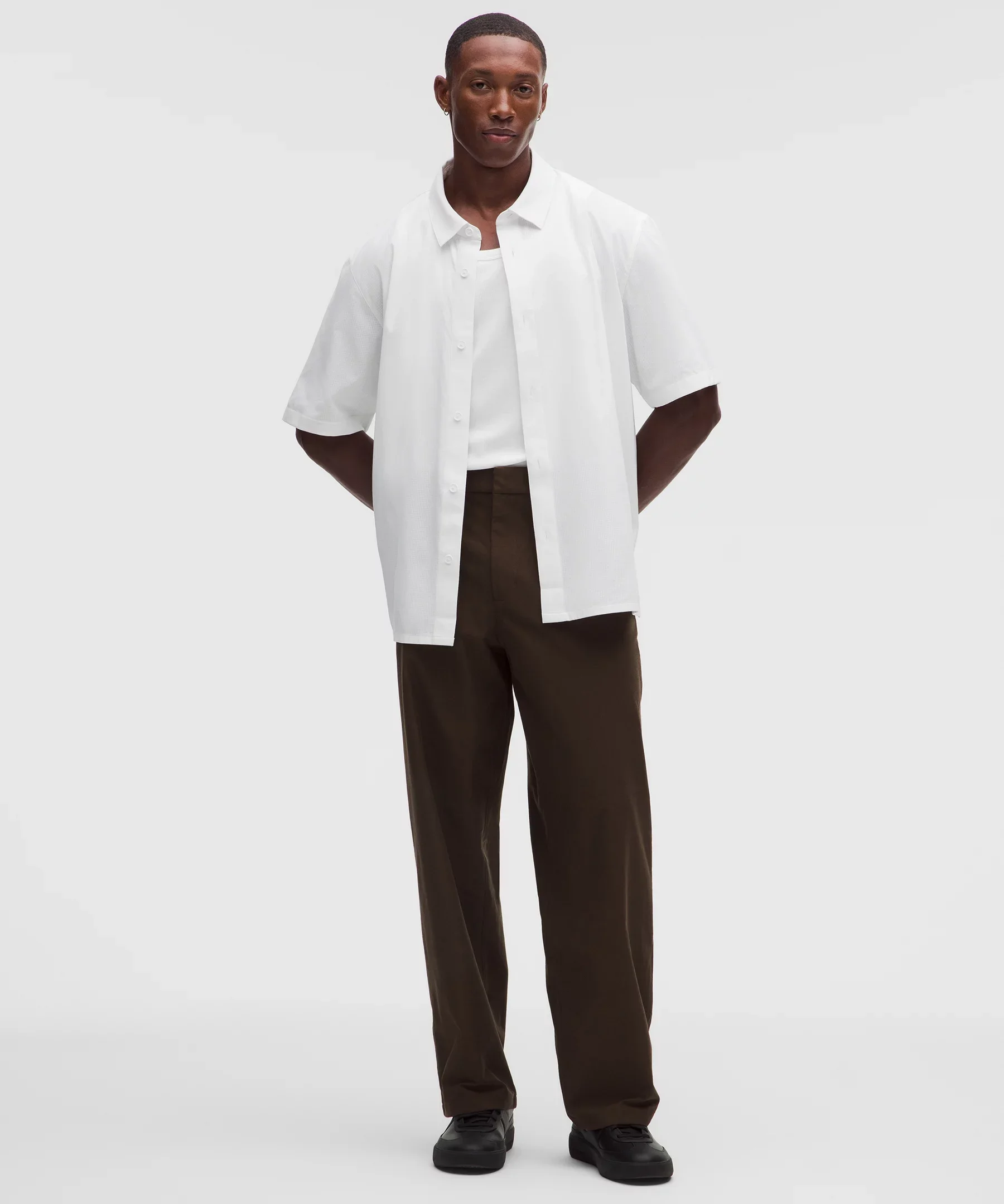 Airing Easy Relaxed Short-Sleeve Shirt - 1