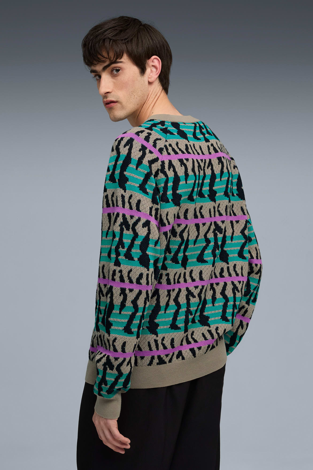 Vintage Men's Knit Sweater - 6