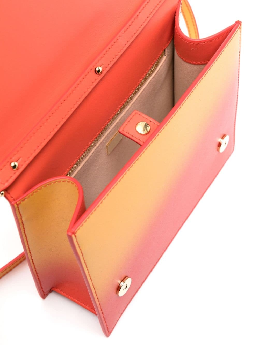 logo-embossed ombrÃ©-print crossbody bag - 5