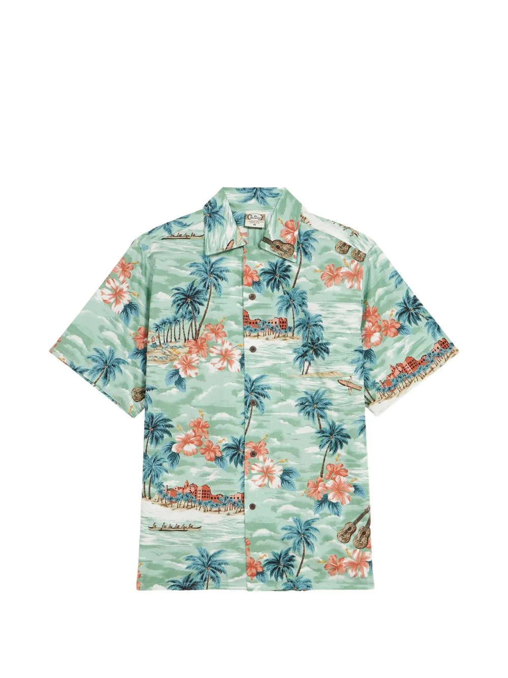 Fiji printed cotton shirt - 1