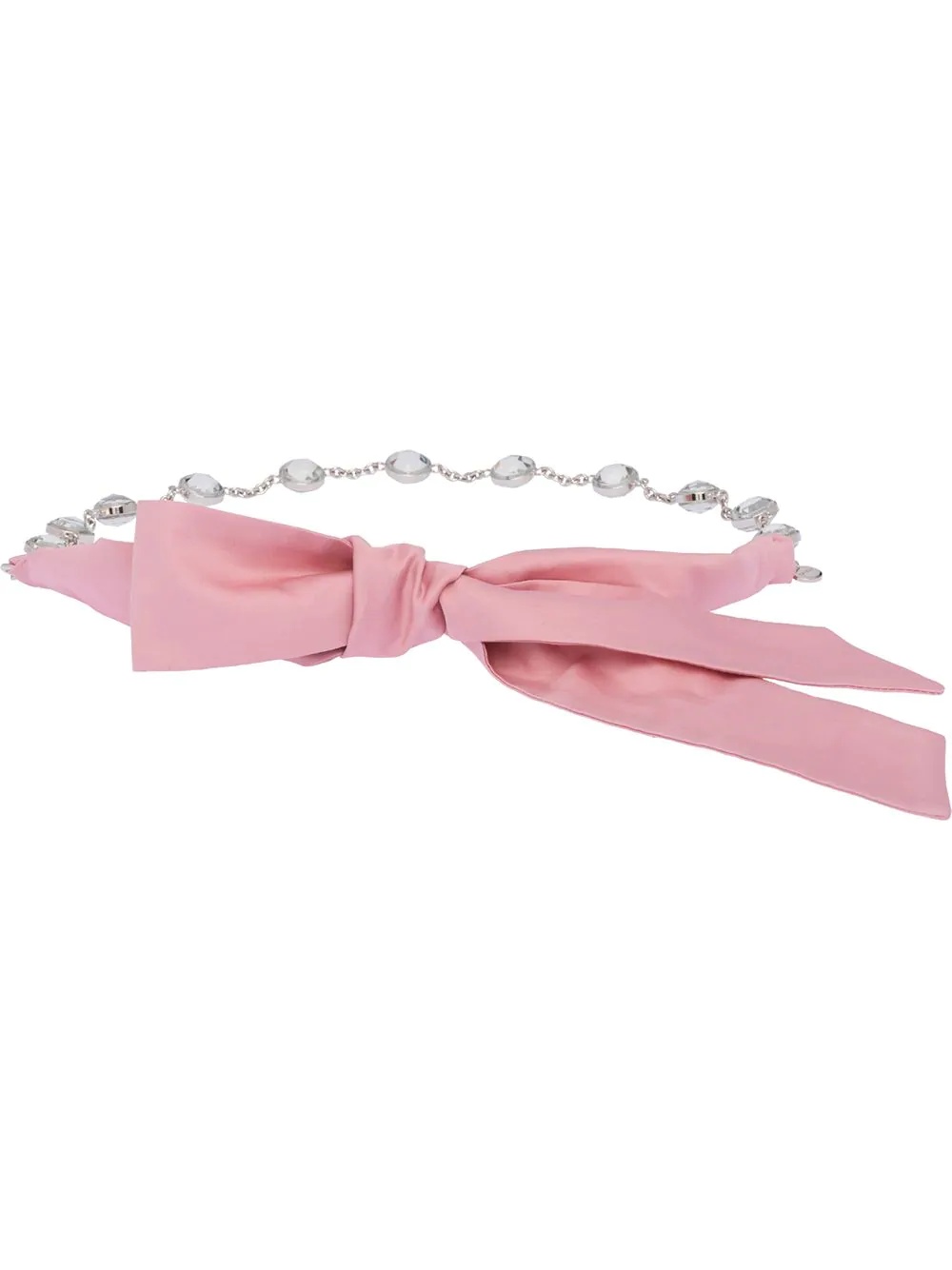 crystal chain bow belt - 1