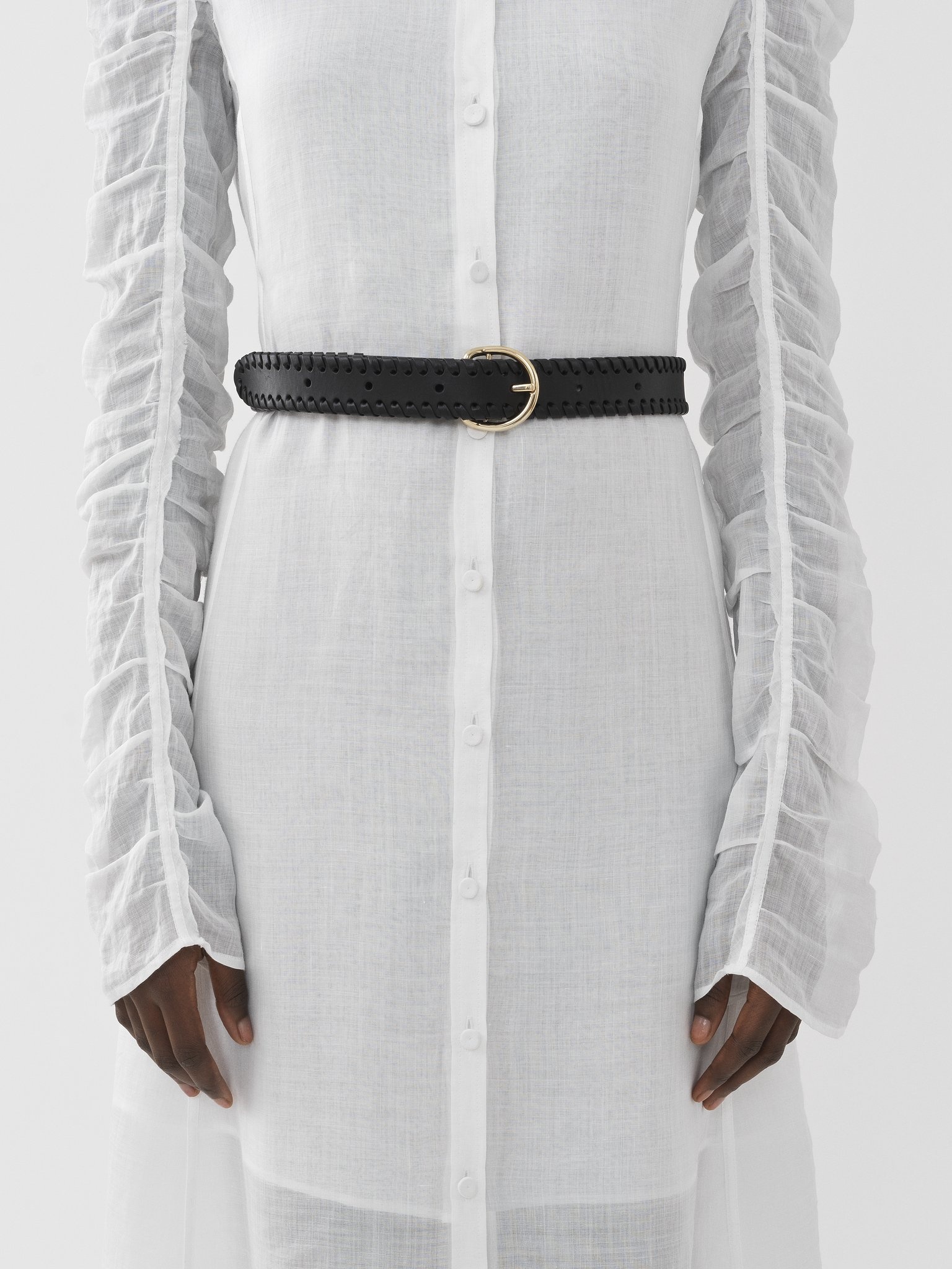 LONG SHIRT DRESS - 7