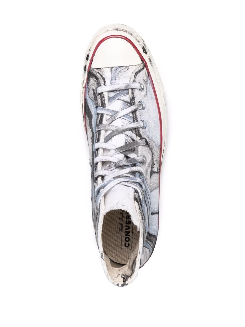 Chuck 70 marble-print sneakers - 4