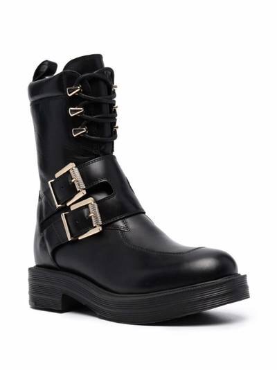 Moschino buckle-fastening boots outlook