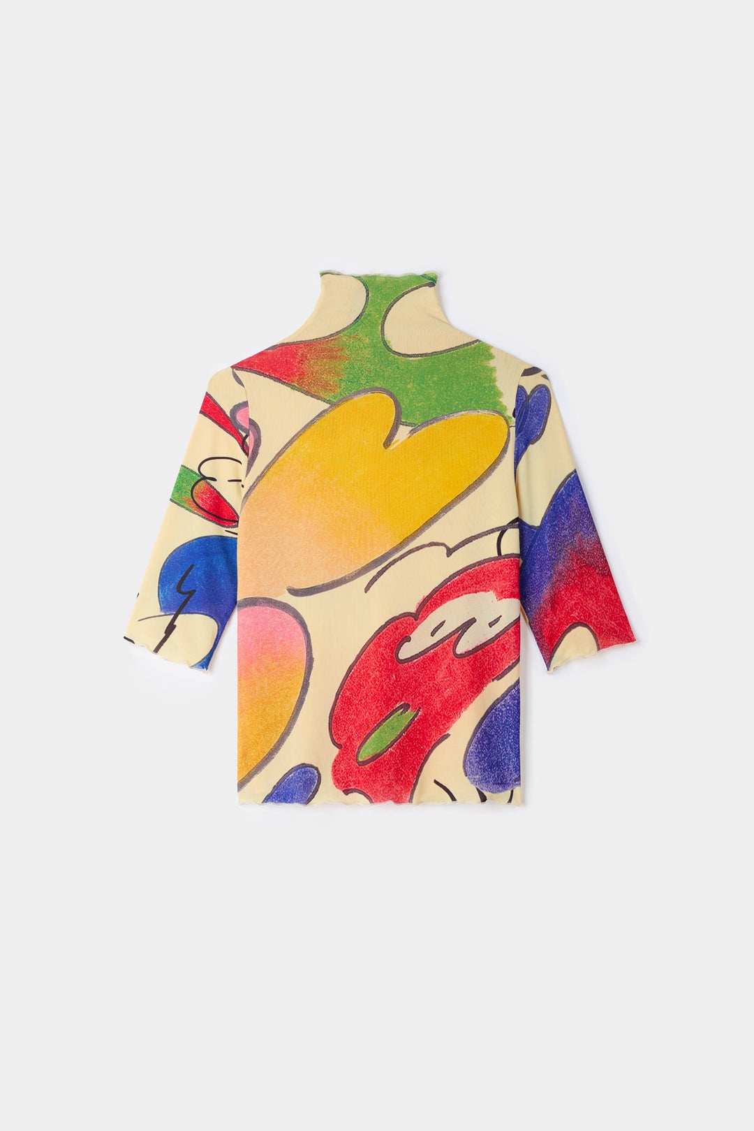 WHATEVER PRINT SHORTSLEEVE TOP - 1