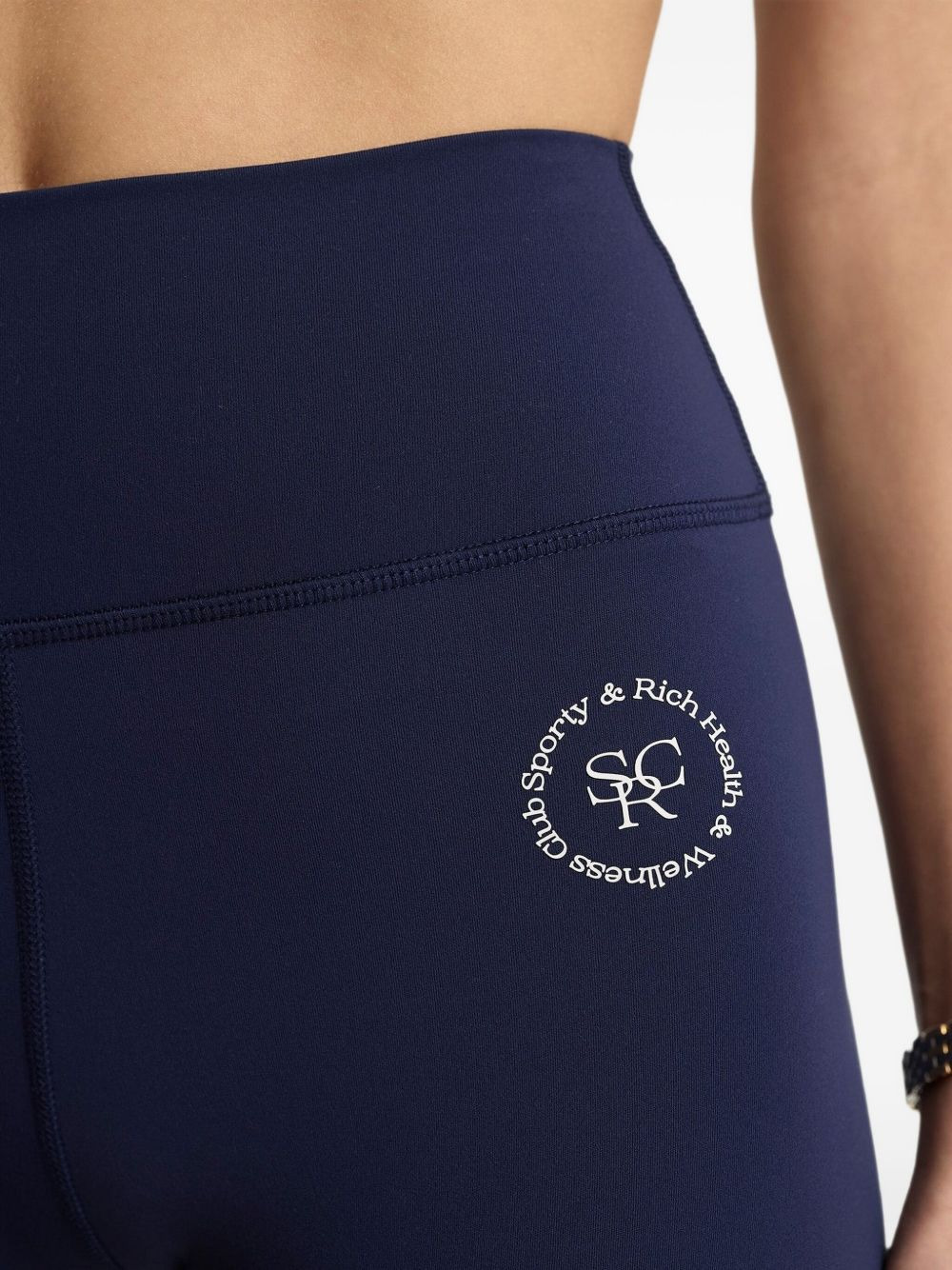 logo-print cycling shorts - 4